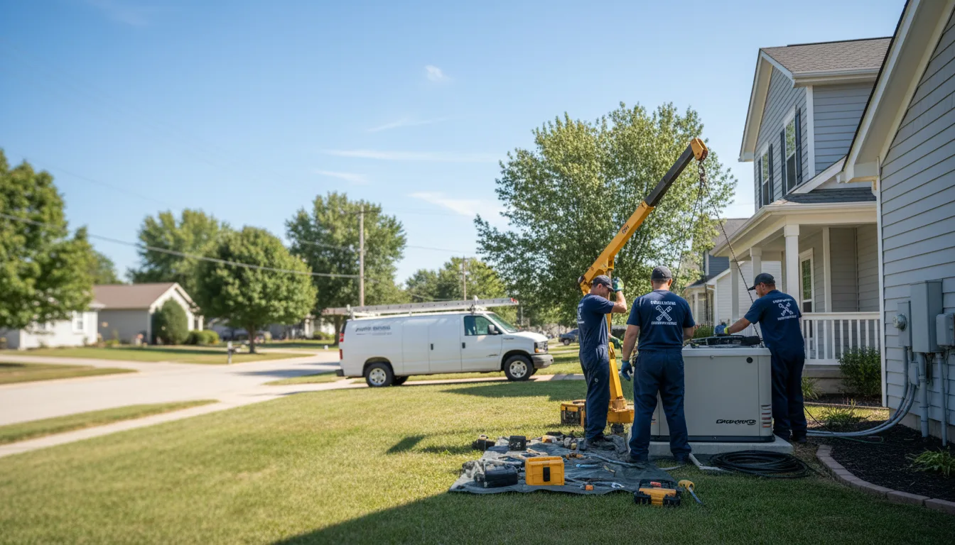 Generator Installation in Little River Academy, TX near me
